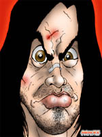 Caricature by Brian Goff